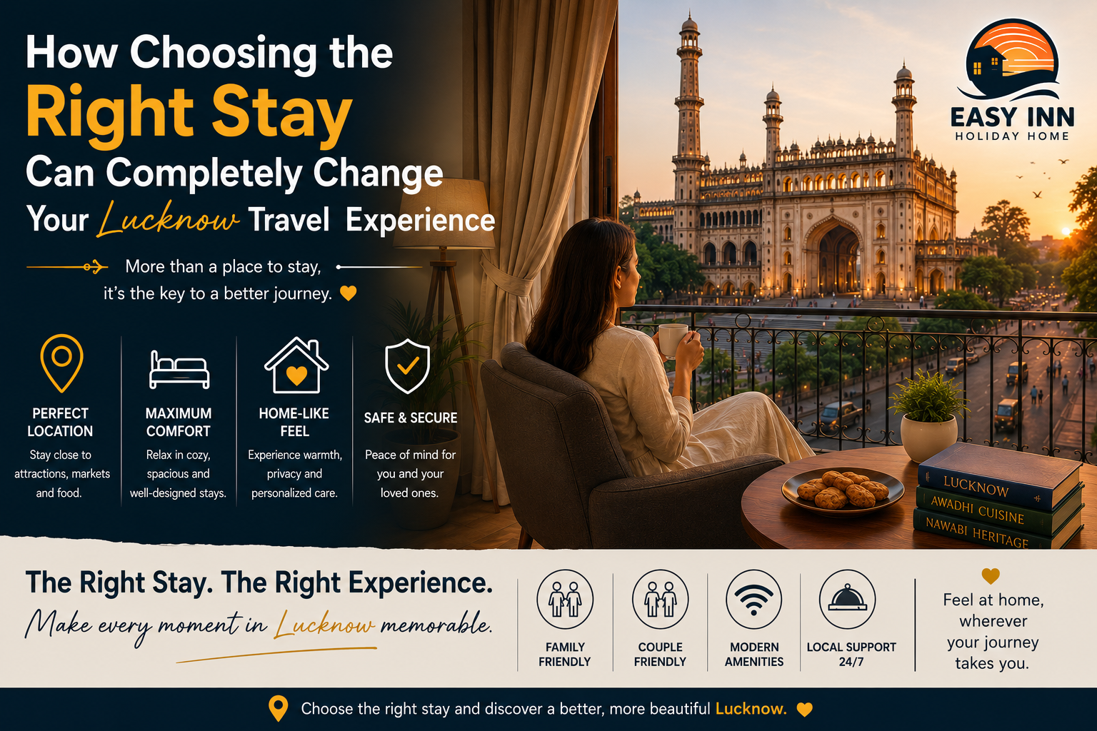 How Choosing the Right Stay Can Completely Change Your Lucknow Travel Experience