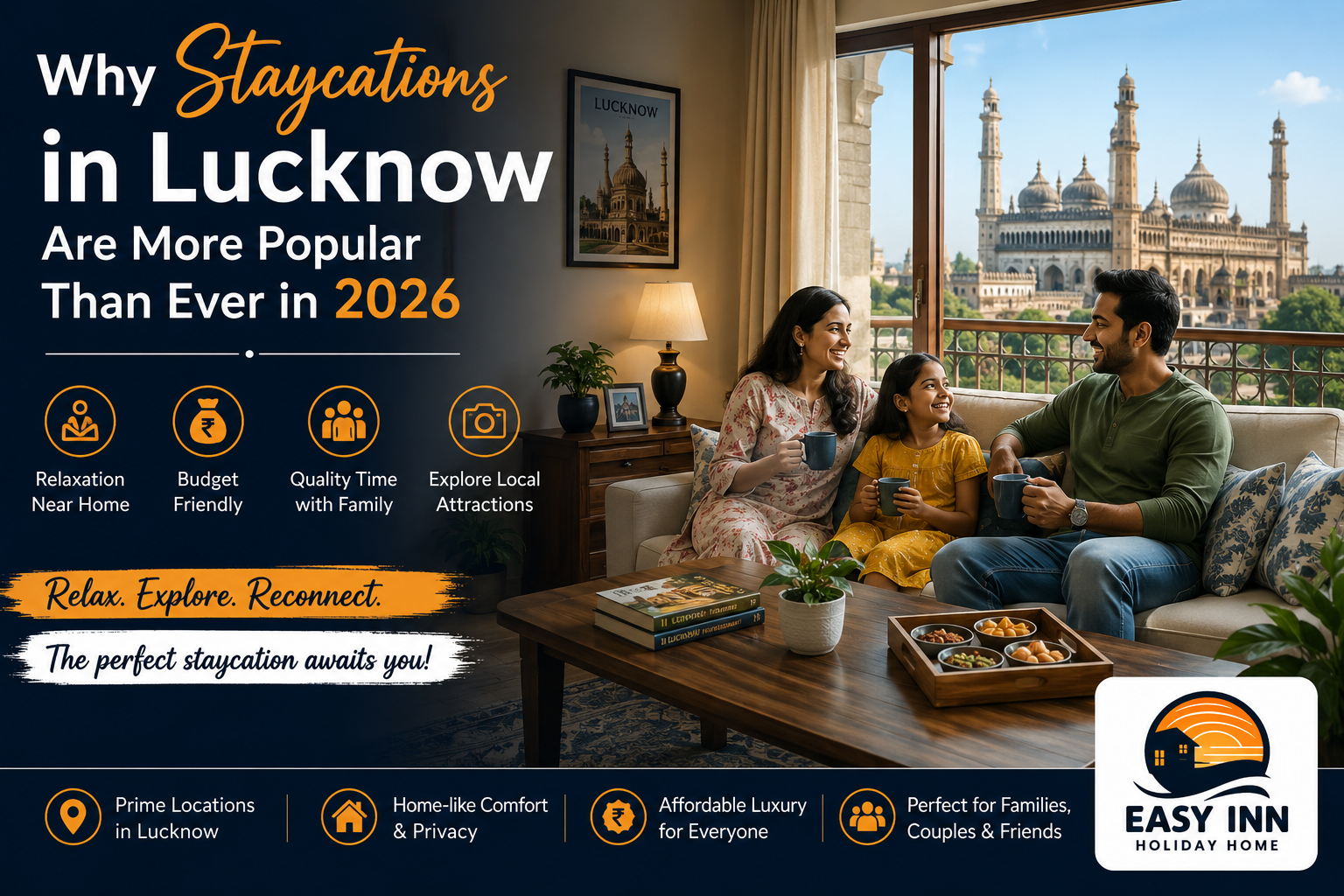 Why Staycations in Lucknow Are More Popular Than Ever in 2026