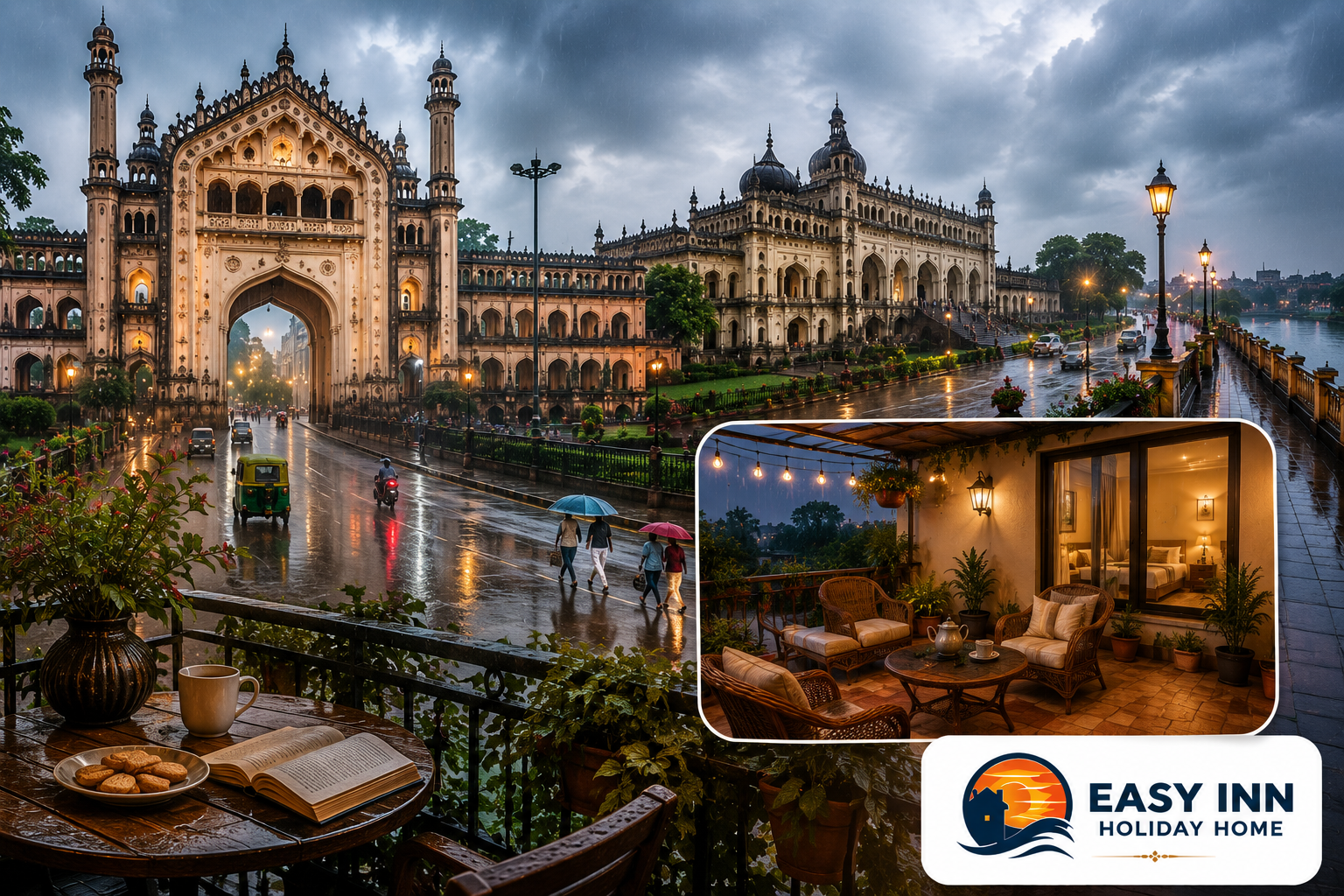 Monsoon in Lucknow: Why Staying at a Homestay Makes the Experience Better