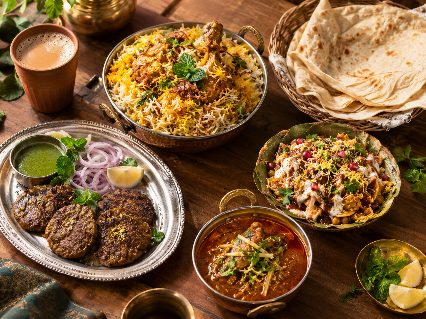 Lucknow Food Trail from Your Homestay: Tunday Kababi, Chowk and More