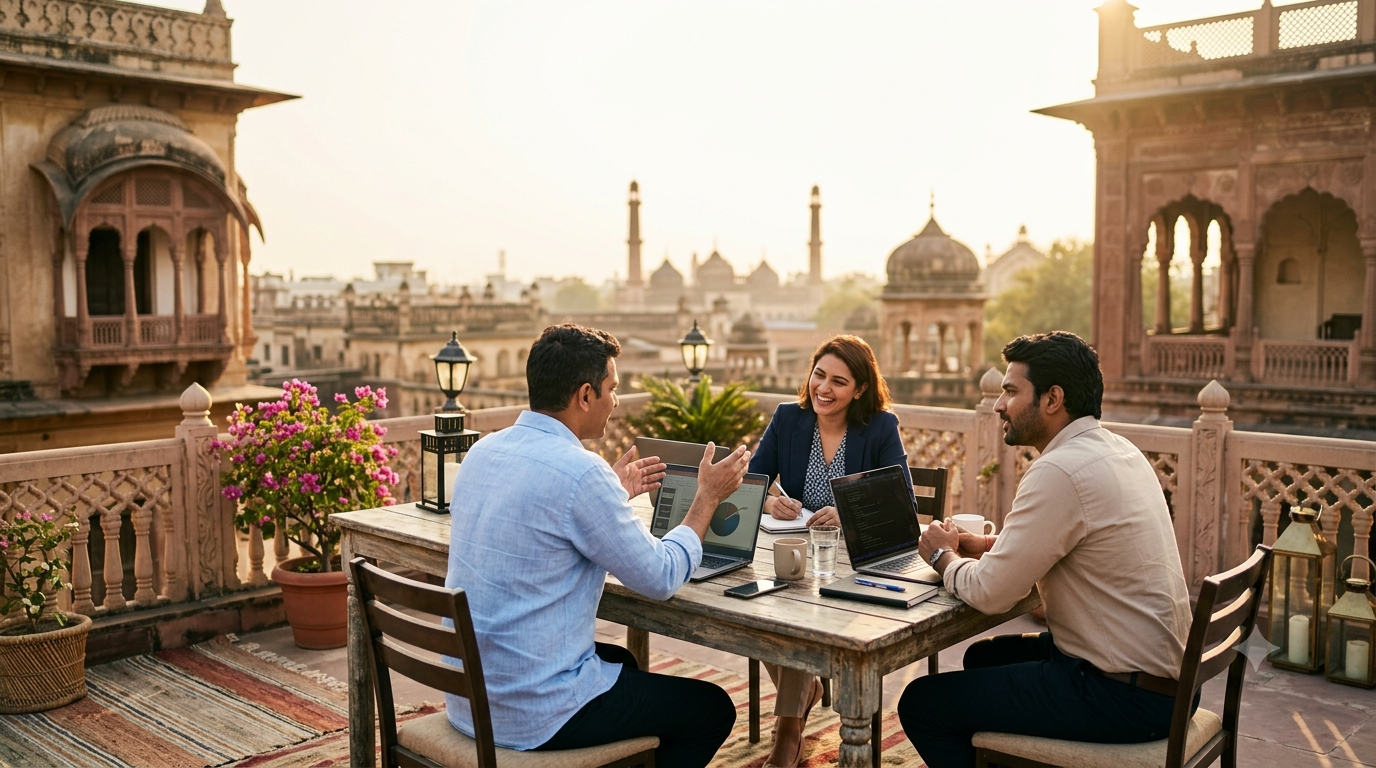 Corporate Offsite in Lucknow: Why Teams Are Choosing Homestays Over Hotels